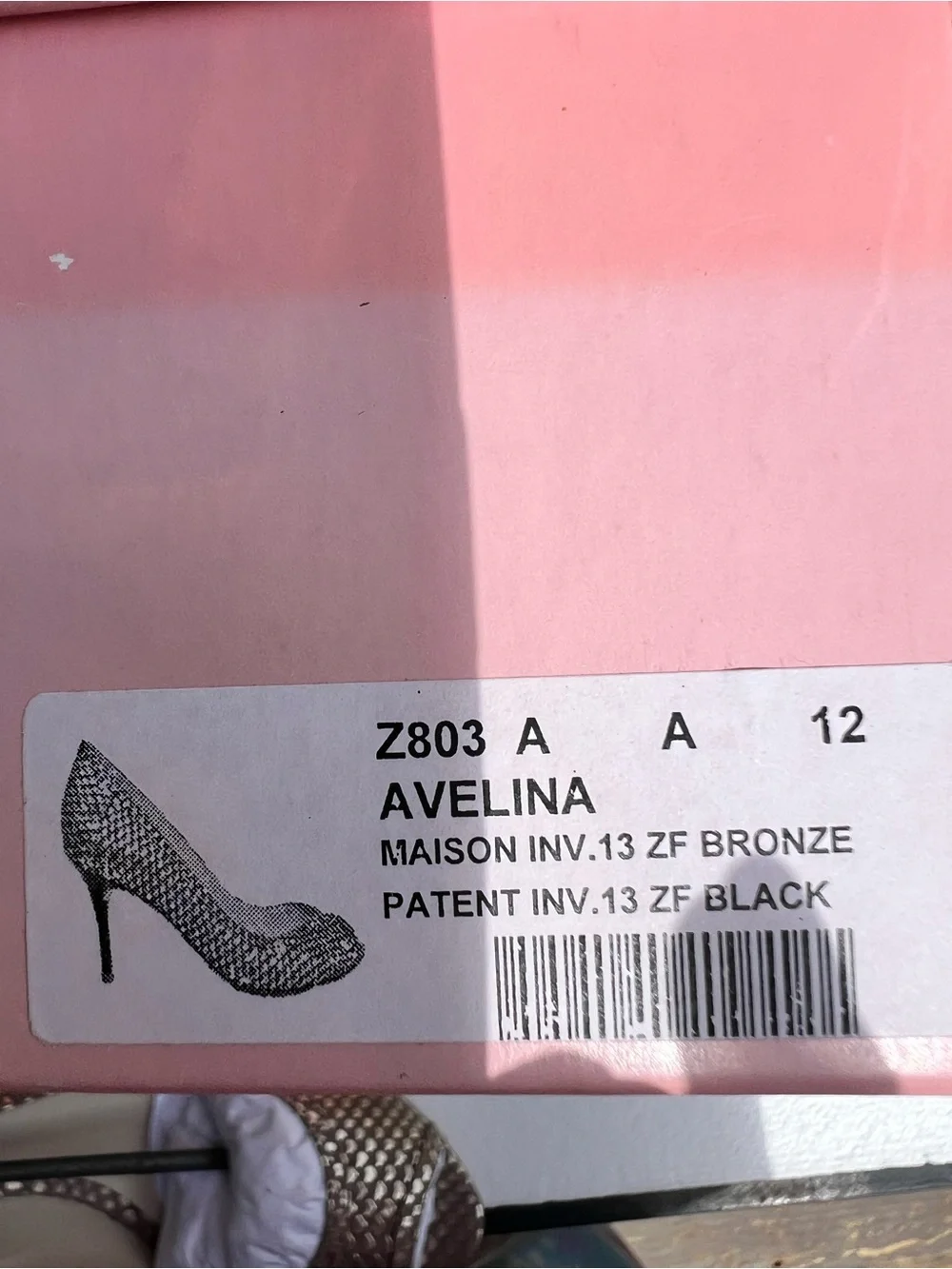 Zofie Bronze Snakeskin Peep Toe Pumps Size 12 New w/ Dust Bag, Brazil Leather